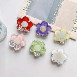 Snoopy Mobile Phone Holder Bracket Girls Finger Ring Stand Retractable Air Sac Finger Holder for IPhone Phone Accessories Gifts